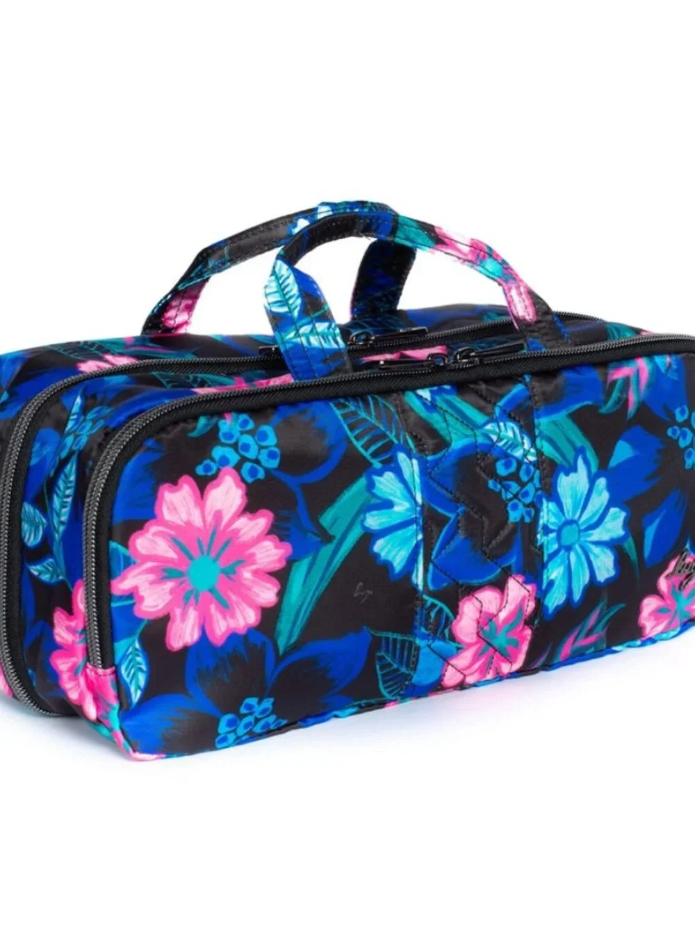 LUG - Flatbed Slim Cosmetic Case in Resort Black